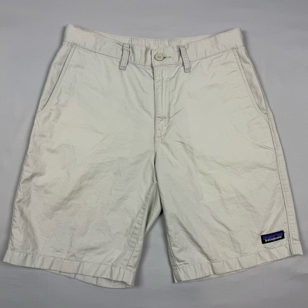 Patagonia Mens All Wear Hemp Shorts Sz 30 Lightweight Pelican Light Beige C3